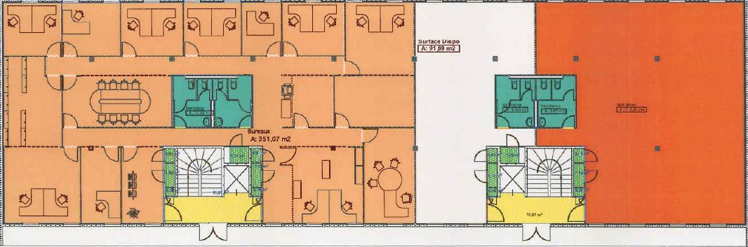 Bureau Saint-Herblain 309m² Location bureau Saint-Herblain Loire-Atlantique OLBUR2205582 9